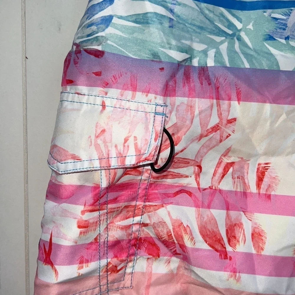 Just Bones Boardwear Board Shorts with Printed Design Size 31 - Picture 3 of 7